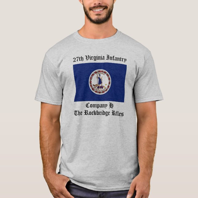 27th Virginia Infantry T-Shirt (Front)