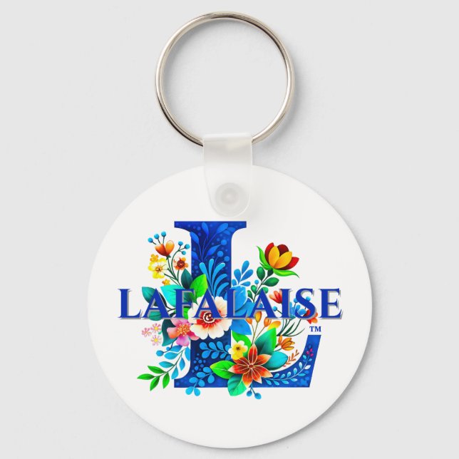 #280701 LAFALAISE L Keychains ™ Style #280701 (Front)