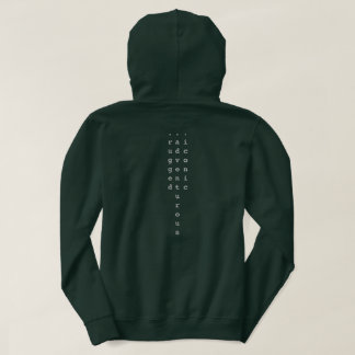 .2838 Explorative Green Hoodie