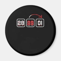 28 29 01 Countdown February 29 Gift
