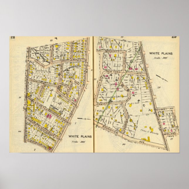 28-29 White Plains Poster (Front)