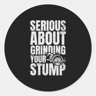 28.Arborist for a Tree trimmer Classic Round Sticker