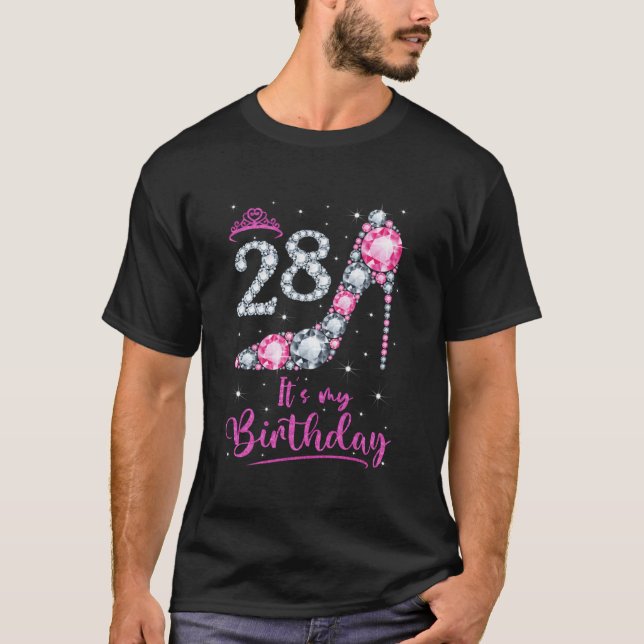 28 It'S My K High Heel 28Th T-Shirt (Front)