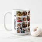 28 Photo Collage Grid - Script Text - black white