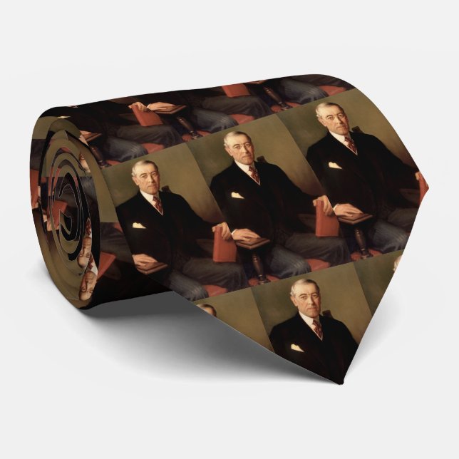 28 Thomas Woodrow Wilson Tie (Rolled)