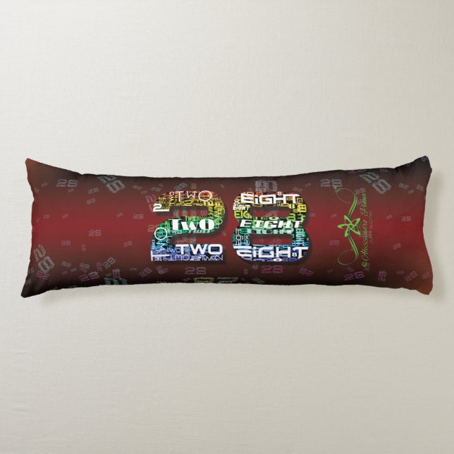 28 Twenty-Eight Body Cushion (Front)