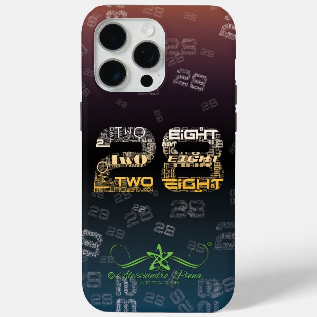 28 Twenty-Eight Case-Mate iPhone Case (Back)