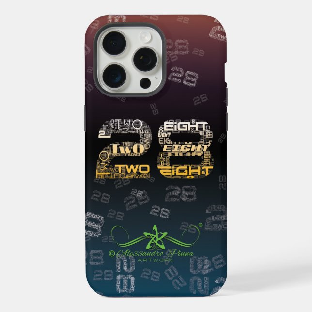 28 Twenty-Eight iPhone Case (Back)