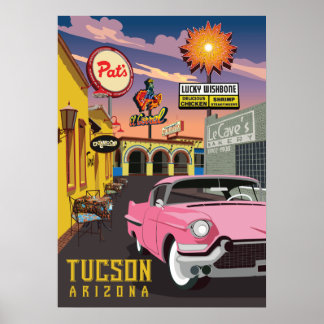 28"x20" Retro Restaurant Signs - Tucson, AZ