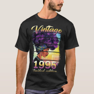 28 Years Old 28th Birthday Black Women Awesome 19 T-Shirt