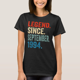 28 Years Old  Legend Since September 1994 28th Bir T-Shirt
