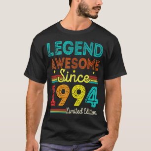 28 Years Old Vintage Legend Awesome Since 1994 28t T-Shirt