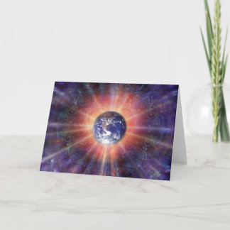 28PsychedelicEarth-5.5x7.5-Greeting Card