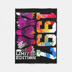 28th Birthday Badminton Limited Edition 1997 Fleece Blanket