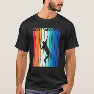 28th Birthday Vintage Tennis 28 Year Old Birthday T-Shirt