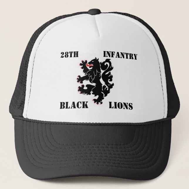 28th Inf. Black Lions cap (Front)