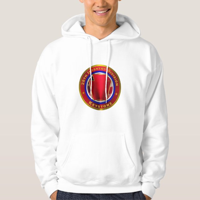 28th  Infantry Division  Hoodie (Front)