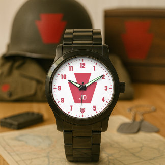 28th Infantry "Keystone" Division Personalized Watch