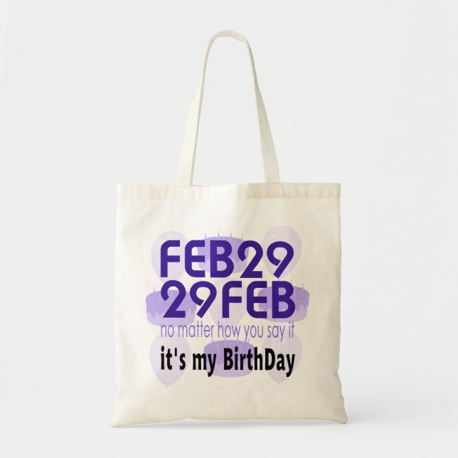 29 FEB 29 TOTE BAG (Front)