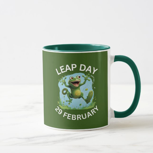 29 February Leap Day Mug (Right)