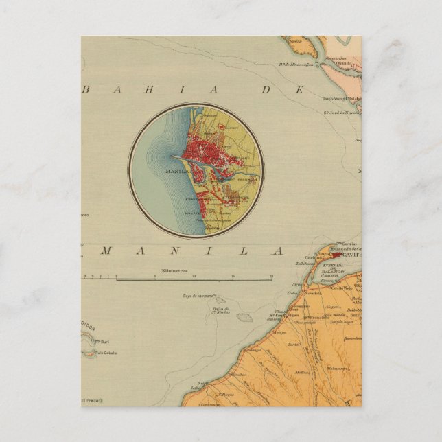 29 in Manila Bay Postcard (Front)