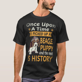 29 One Upon A Time - Beagle Puppy Beagle T-Shirt