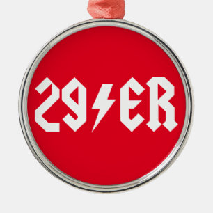 29er metal ornament
