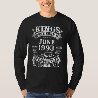 29th Birthday Legends Born In June 1993 29 Years T-Shirt
