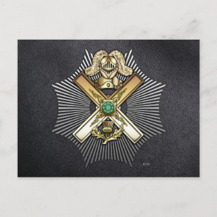 29th Degree: Knight of Saint Andrew Postcard