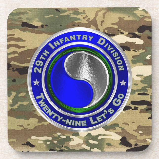 29th Infantry Division Coaster (Front)