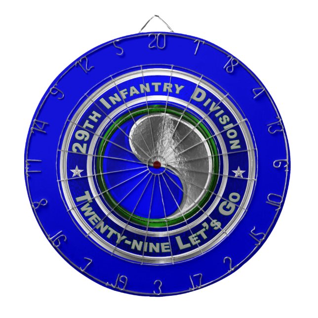29th Infantry Division  Dartboard (Front)