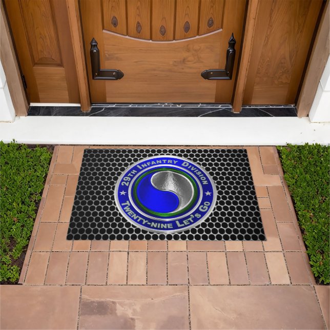 29th Infantry Division  Doormat (Outdoor)