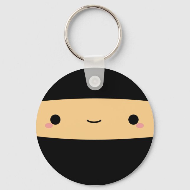 2 1/4" Chibi Ninja Key Chain (Front)