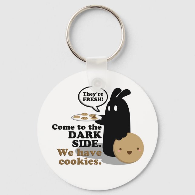 2 1/4" Come To The Dark Side. Key Chain (Front)