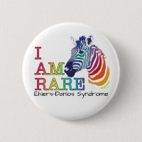 2.25" Badge - Ehlers-Danlos Syndrome