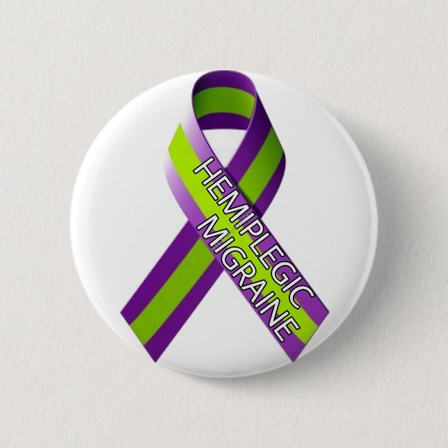 2.25" Badge - Hemiplegic Migraine  (Front)