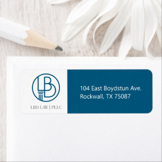 2.25 x .75 Label Return Address Label