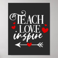 2/2 Teach Love Inspire Shirt kindergarten teachers