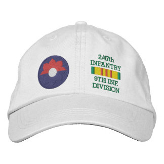 2/47th Inf. 9th Inf. Div. Patch Embroidered Hat