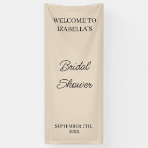 2.5×6 Custom Wedding Welcome Bridal Shower Banner
