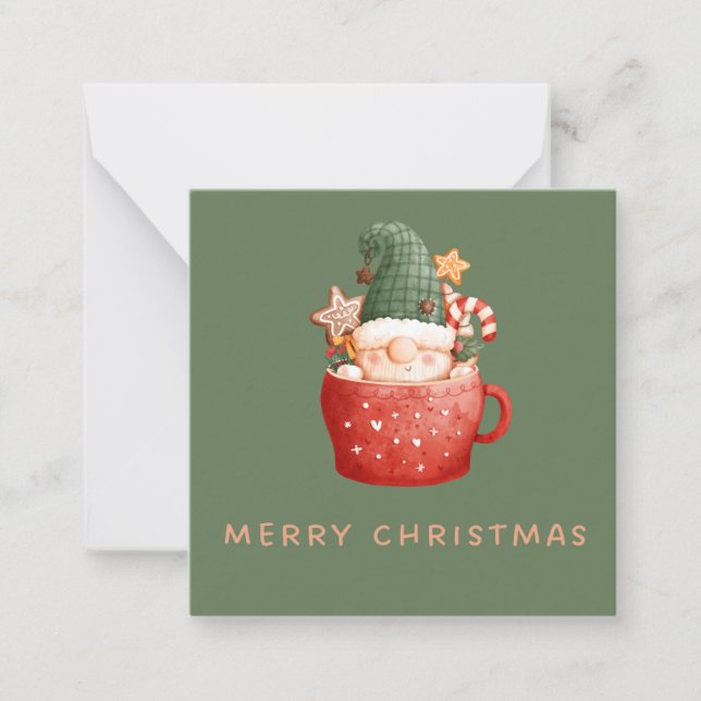 2.5" x 2.5" Flat Note Card (Front)