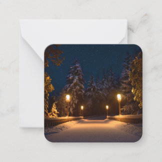 2.5" x 2.5" Flat Note Card