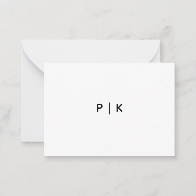 2.5" x 2.5" Flat Note Card (Front)