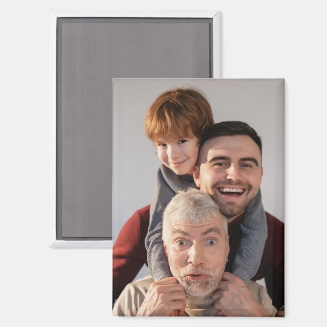 2.5" x 3.5" Rectangle Photo Magnet (Front/Back)
