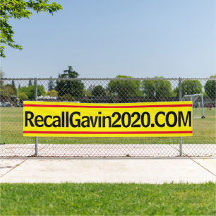 2.5ft x 12ft recallgavin2020 banner (biggest)