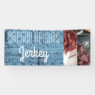 2.5'x6' Business Announcement Rustic Tin Panel Cei Banner