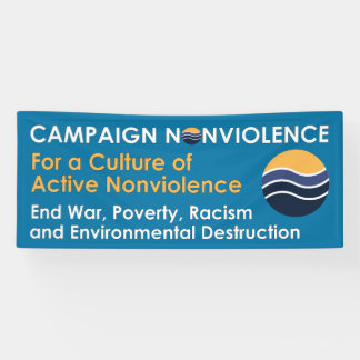 2.5x6 Campaign Nonviolence Banner
