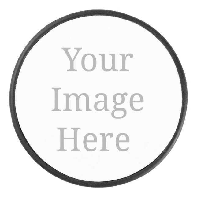 2.875" diameter x 1" height hockey puck (Front)