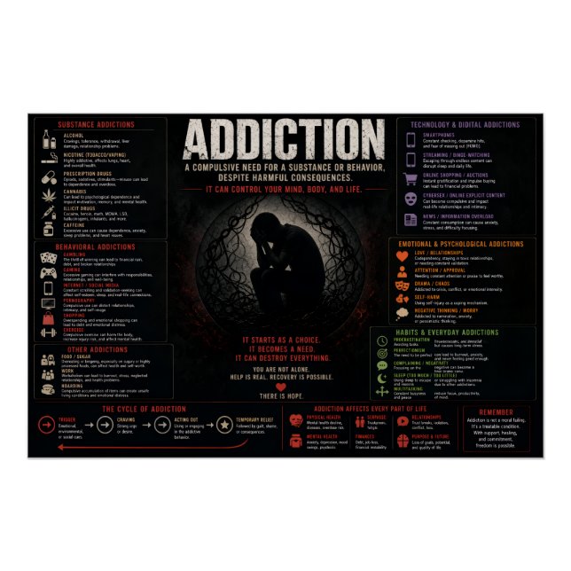 #2 Addiction's Poster (Front)