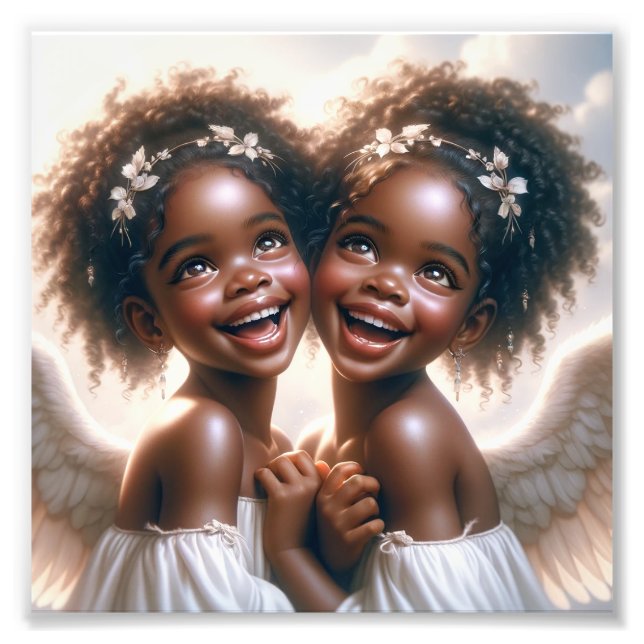 2 Angel Kidz Premium Satin Photo Paper (Front)